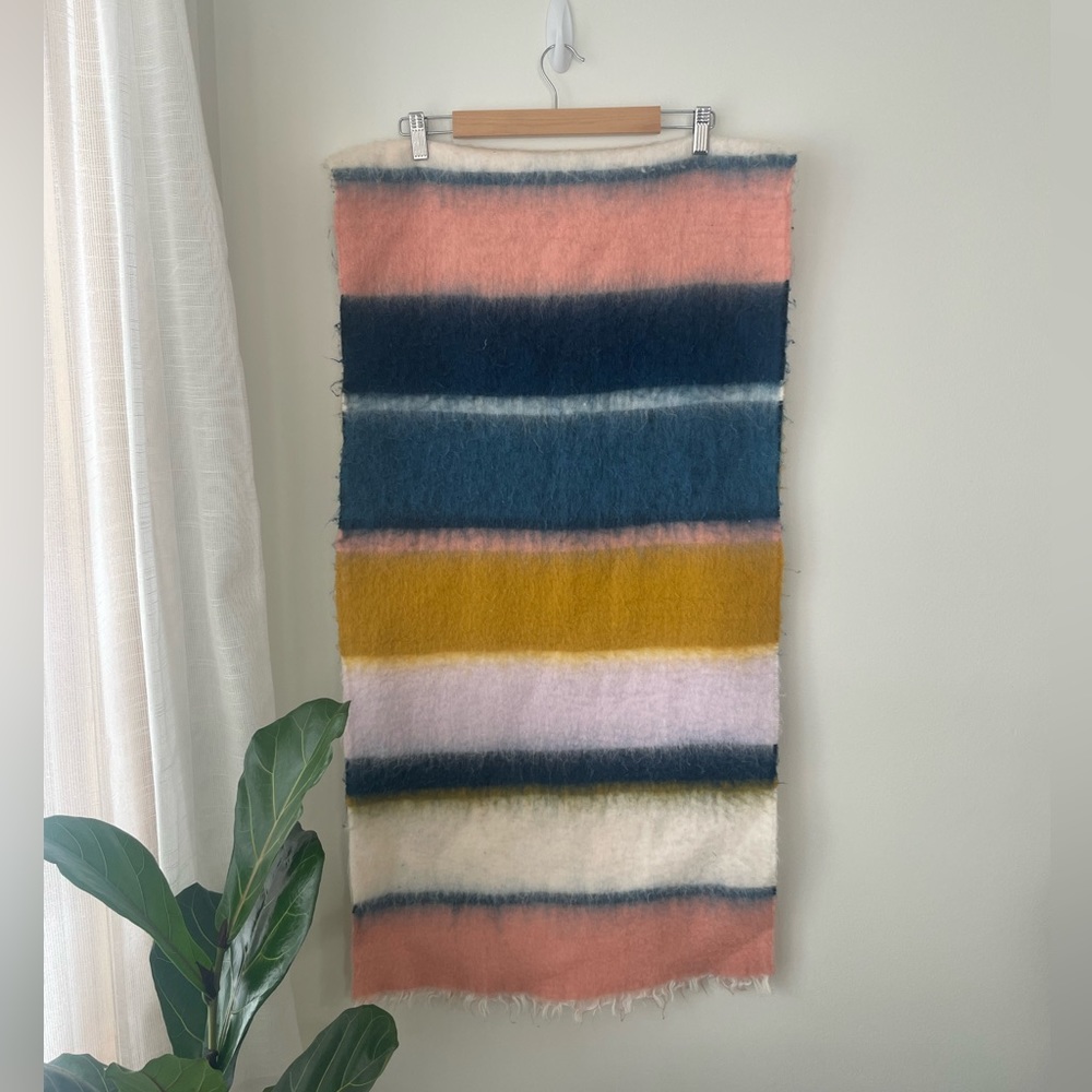 Anthropologie - "Helsinki" - Colorful Striped Scarf - Picture 2 of 5